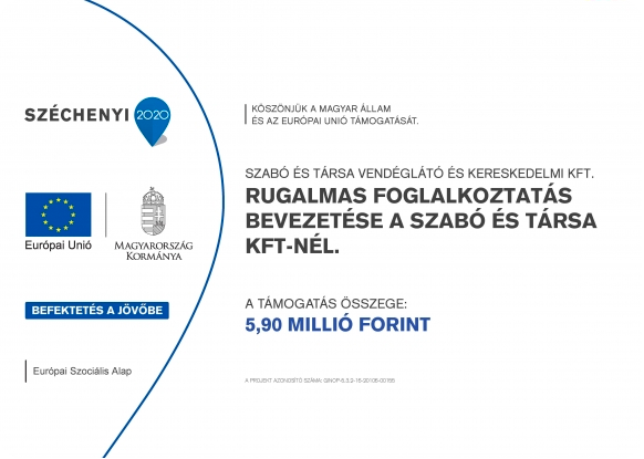 Rugalmas foglalkoztatás bevezetése